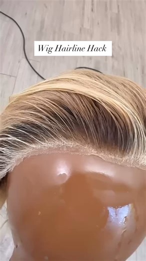68 reactions | Wig wearers this hack is for you! Blocking your wig is...