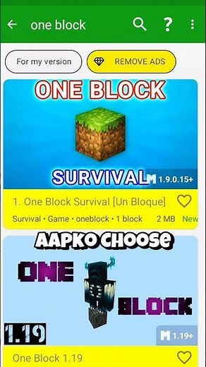 How to Download One block In Minecraft Pocket Edition 26.1 | #shorts #minecraft