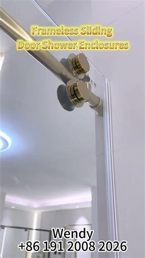 Frameless Sliding Door Shower Enclosures