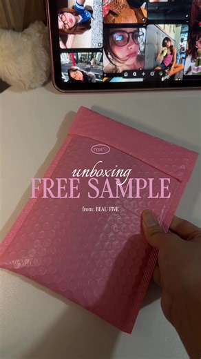 Unboxing Free Sample from BEAU FIVE: A Delightful Surprise
