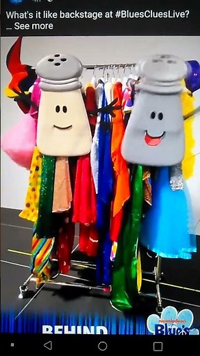 Blue's Clues & You! Live On Stage Behind-The-Scenes With Mr.Salt & Mrs.Pepper