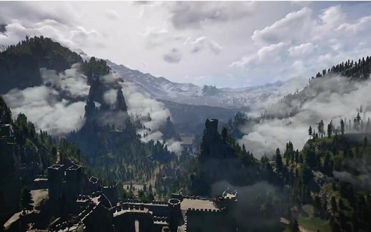 巫师3 慢速拍摄欣赏------(来自Free camera mod)