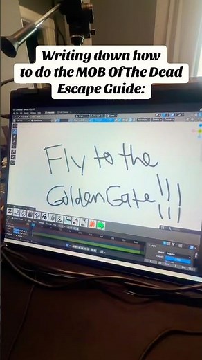 Writing Down The Mob Of The Dead Escape Guide Be Like: #callofduty #mobofthedead #shorts