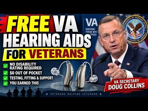 FREE Hearing Aids for Veterans - VA Will Pay Even Without a Disability Rating!