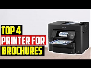✅Best Printer For Brochures | Top 4 Best Printers For Flyers and Brochures in 2023 Reviews