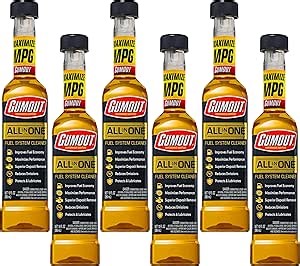 Gumout 510016 All-in-ONE Complete Fuel System Cleaner, 10oz. (Pack of 6)