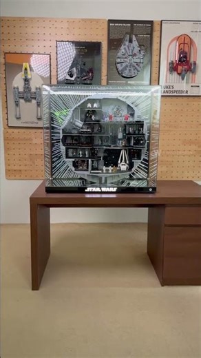 LEGO Star Wars Death Star Display Case – Prototype Testing Successfully Completed.