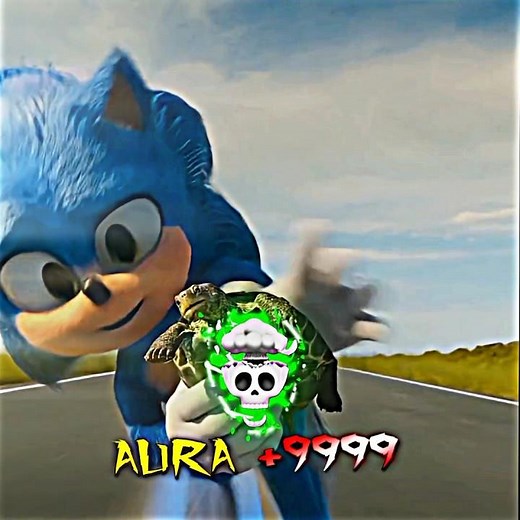 💙 Sonic Saved the Turtle! 🐢⚡#shorts #sonic