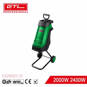 [Hot Item] 2400W Cost-Effective Mini Wood Branch Crusher Electric Garden Chipper Shredder (EGS001-D)