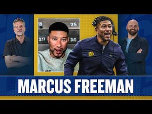 Marcus Freeman Talks Notre Dame QB, Portal Strategy & NFL Interest