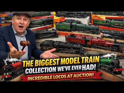 🚂 The BIGGEST Model Train Collection We’ve EVER Had! | Incredible Locos at Auction!