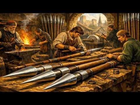 Inside Renaissance Warfare: Why 6-Meter Spears Changed Warfare (Full Process)