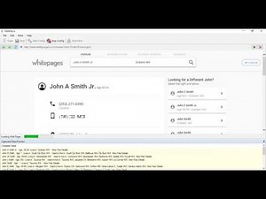 Scraping Phone Numbers from Whitepages.com | Webharvy
