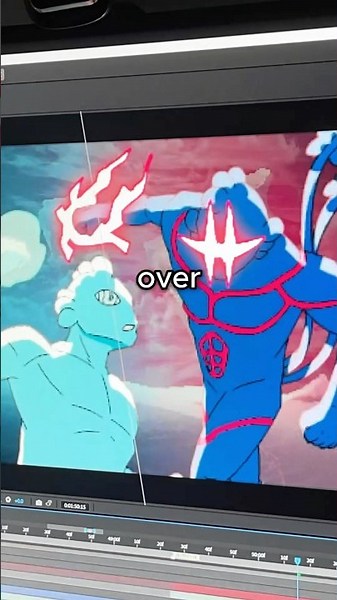 Animating a FIGHT SCENE in 30 DAYS… 🎨👀 #animation