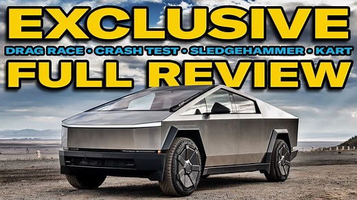 455K views · 7.3K reactions | ICYMI—Cybertruck Exclusive! Jason Cammisa tests Tesla's new truck in acceleration, handling, maneuverability, dent-resistance, and safety. Strap in as Cammisa races it on a ¼-mile drag strip against the Rivian R1T Quad-Motor AWD and GMC Hummer EV Edition 1 Pickup. Watch the full episode here! This episode is presented by Valentine One Radar Locator. | Hagerty | Facebook