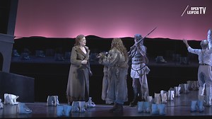 Heute zeigen wir einen Ausschnitt aus »DIE WALKÜRE« in unserem Opernkino. Viel Vergnügen. www.oper-leipzig.de Als Brünnhilde sehen Sie Edith Haller und Daniela Köhler als Sieglinde. | Oper Leipzig