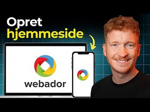 Sådan opretter du en hjemmeside med Webador | Tutorial på dansk