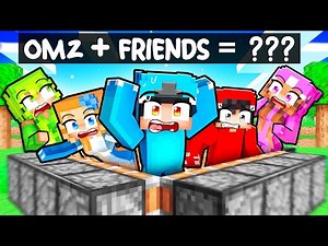 Omz + ALL FRIENDS = ??? In Minecraft!
