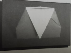 Origami barf bag by Jeremy Shafer