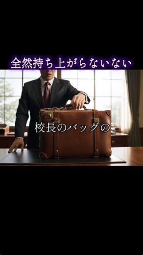 全然持ち上がらないない#校長#ショートコント#エンタメ#AI#シュール#shorts