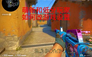 【CSGO教学】萌新和低分玩家如何正确改游戏设置？一定要知道！