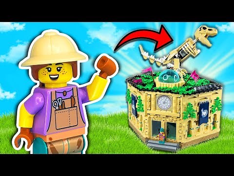 I made a LEGO MUSEUM with 100 Exhibits!