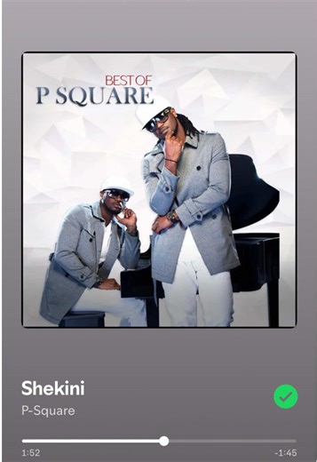 Sheikini ~ P-Square #viral #song #spotify #soiree #shekini
