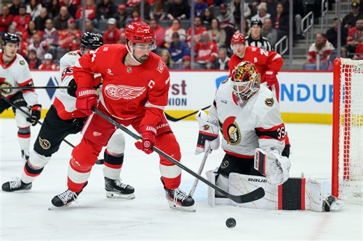 Dylan Larkin's return spoiled in Wings' loss: 'Guys are mad'