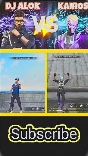 Alok vs Kairos character Avility #freefire #shorts #Arman gaming 7862 #viral video #shorts