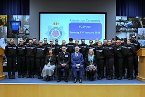 Lancashire Police welcome 46 new officers at special ceremonies