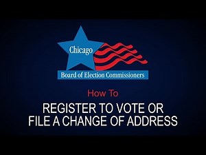 How To: Register to Vote or File a Name or Address Change