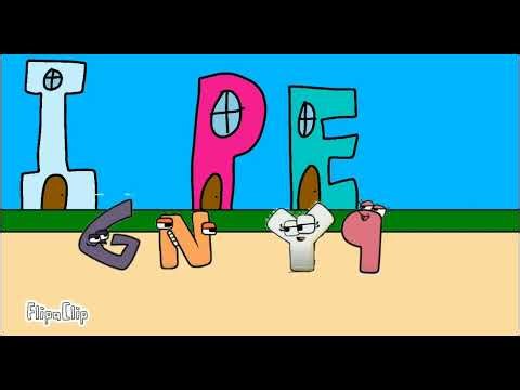 Early Beta Animation for The Alphabet Movie from 2022