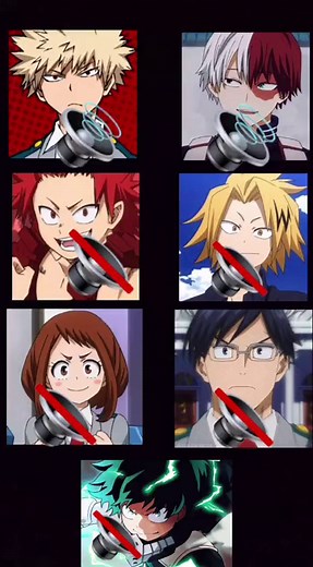 #myheroacademia #mha #anime #animeedit my hero academia characters sing the nights