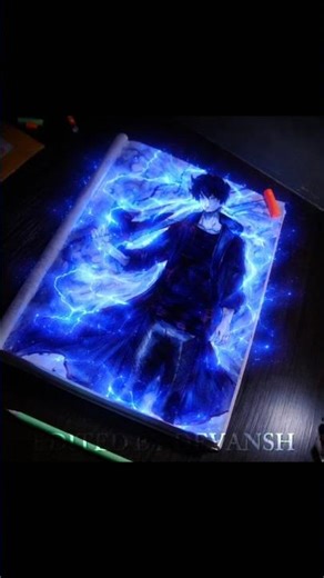 Quick Sketch of Sung Jin-Woo 🔥 #drawing #sololeveling#shorts