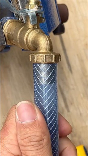 How to use a piece of wire as a hose clamp? #diy #shorts #asmr