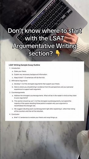 #LSAT Argumentative Writing