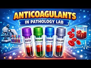 Anticoagulants Used in Pathology Lab Explained | EDTA, Heparin, Citrate & Oxalate