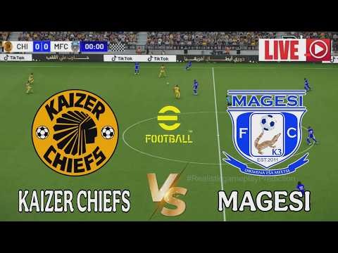 🎮 Kaizer Chiefs vs Magesi | Betway Premiership 2026 | Today's Match Simulation PES2021 