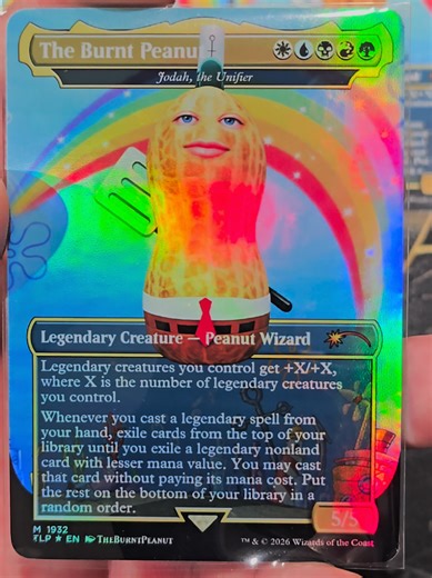 The Burnt Peanut - Custom Proxy Jodah, the Unifier- Base Card @theburntpeanut DM to purchase (Non Foiled & Foiled!) #mtg #magicthegathering #proxy #theburntpeanut #burntpeanut