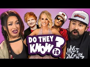 DO PARENTS KNOW MODERN MUSIC? #4 (REACT: Do They Know It?)