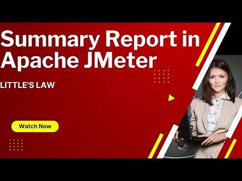 How to Use Summary report in JMeter