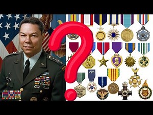 What Were General Colin Powell's Military Medals?