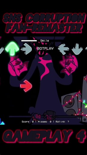 SNS Corruption Fan-Remaster Gameplay 4 #fridaynightfunkin #fnf #fnfmickeymouse #mickeyavi