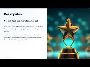 ANALISIS PREDIKSI STATUS MAHASISWA - TUGAS 2 MACHINE LEARNING