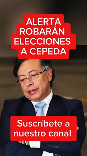 Petro lanza grave denuncia de fraude contra Cepeda en elecciones #política #pactohistórico