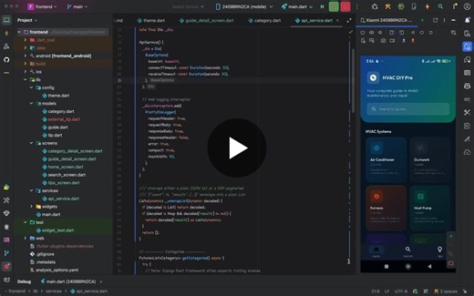 Flutter, Django, and Supabase Power HVAC DIY App | Jeremiah Ngige posted on the topic | LinkedIn