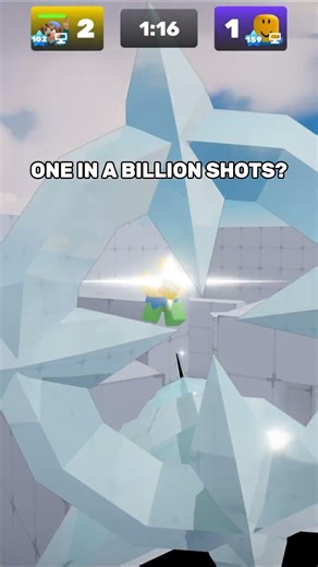 ONE IN A BILLION SHOTS (Roblox rivals) #roblox #shorts #rivals