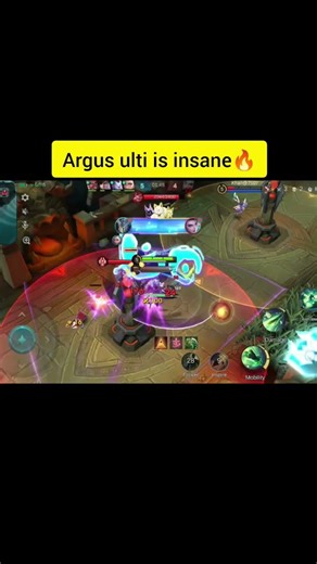 Argus ulti is insane🔥.. #mlbb #mobilelegends #mlbbhighlights #mobilelegendsbangbang #argus