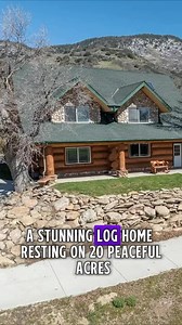 Stunning Log Home! 20 Acres with breathtaking views | Abandoned Places