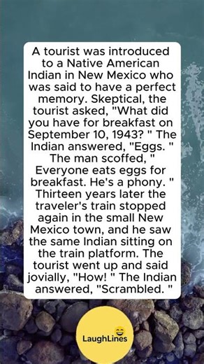 He Asked a Native American an Impossible Question…13 Years Later He Got the Answer 😂 #funny #laugher